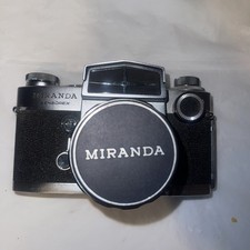 Miranda Sensorex Silver 35mm SLR Film Camera w/ Lens picture