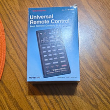 Realistic Universal Wireless Remote Control URC-150 Model 150 Black 15-1902 picture