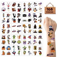 Halloween Temporary Tattoos for Kids Bulk Party Favors picture