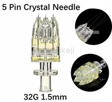 5-20pc 5 Pin Crystal Multi-Tips Replace Needle For Beauty Facial Skin Care Tool picture
