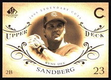 2005 SP Legendary Cuts #74 Ryne Sandberg picture