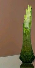 Vintage L.E. Smith #5160 Green Diamond 23