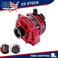 300A RED ALTERNATOR 6 PHASE HAIRPIN FOR CHEVY GMC CADILLAC TRUCK 10464405 picture