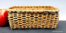 Small Artistic Old American Basket 1900s picture