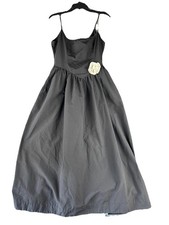 Ciao Lucia Womens Sleeveless Flower Accent Dress Black Size Medium M NWOT picture