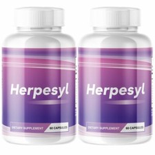 Herpesyl Stop The Spread Heal From The Outside In 120 Capsules - 2 Pack picture