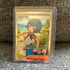 The Pokémon Company Pokemon TCG Lana's Aid 207/167 TWM UR Holo Full Art EN picture