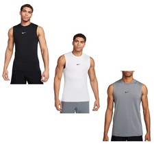 Nike Pro Men's Dri-Fit Slim Fit Workout Training Tank Sleeveless Shirt picture