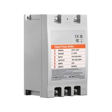 Uimoso 7.5HP Single 1 Phase to 3 Phase Converter Digital Phase Shifter 23A 220V picture