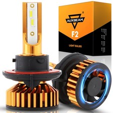 AUXBEAM H13 9008 52W 10000LM LED Headlight Bulb Kit Car Lamp Bulbs Hi/Lo White picture