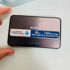SONY Cyber Shot DSC-T99 CCD Digital Camera 14.1MP 4x Optical Zoom Black -Tested picture
