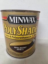 Minwax PolyShades Wood Stain + Poly Finish 1 Qt Royal Walnut Satin picture