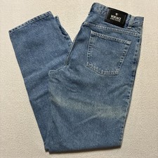 Versace Jeans Couture Mens Vintage Made in Italy Straight Leg Blue 34x32 48 EUR picture