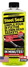 Steel Seal Blown Head Gasket Fix Repair Sealer for 4 Cylinder Engines picture