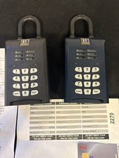 Lot of 2 - Sentrilock Realtor Lockbox NXT Card Based/OTP Code picture