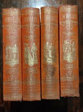 SCHILLER SCHILLERS 4 Volumes. 1879 picture