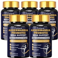 5-Pack AKKA Premium Liver Detox Cleanse - Supports Healthy Liver Detox- 300 Caps picture