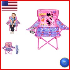 JAKKS Pacific Minnie Camp Chair for Kids - Bows picture