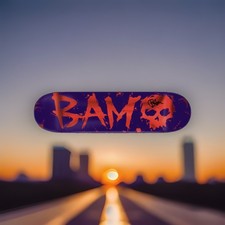 Zero Skateboard Deck SIGNED Bam Margera Purple Blood Deck CKY HIM Rare Limited picture
