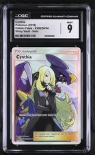 2019 Hidden Fates #SV82/SV94 Cynthia CGC 9 picture