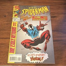 Marvel Web of Spider-Man #118 1st App of Ben Reilly as Scarlett Spider NM picture