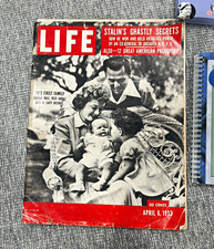 Life Magazine April 6 1953 Illustrated Weekly Stalin Lucille Ball Desi Arnaz picture