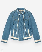 Vivienne Westwood SS10 Mens Runway Denim Jacket Look 28 Blue IT 46 picture