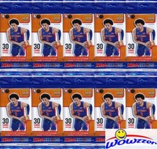 (10) 2021/22 Panini Hoops Basketball HUGE JUMBO FAT CELLO Sealed Pack-300 Cards picture