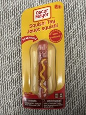 Rare Oscar Mayer Hot Dog Squishi Toy Funny Viral Tik Tok Toy NEW picture