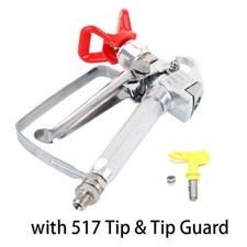 3600PSI Airless Paint Spray Gun 517 Spray Tip + Nozzle Guard for Sprayers picture