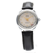 Vintage [EXCELLENT+5] ORIS 302-7285B Pointer Date Hand Winding Men's Watch JAPAN picture