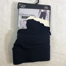 Lildy Cotton Leggings Wide Waistband Size S-M  Distressed Packaging picture