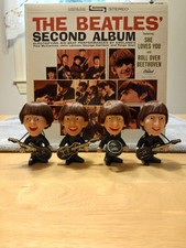 Vintage 1964 BEATLES REMCO HARD BODY DOLLS Set of 4 With ORIGINAL Instruments NM picture