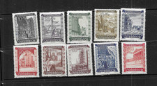 AUSTRIA  SEMI POSTAL 1948 - lot of 10 stamps - SC# B225-B234 set - Mint LH  A3 picture
