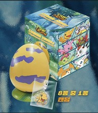 PRE-ORDER] Digimon Digitama Popcorn Bucket & Random Keychain MegaBox Korea 1of8 picture