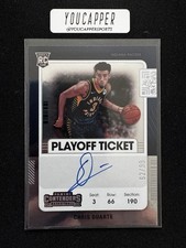 2021-22 Panini Contenders - Chris Duarte #113 Playoff Ticket /99 (AU, RC) picture