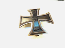 GERMAN FRANCO PRUSSIAN WAR 1870 IRON CROSS FIRST CLASS MARKED J. WAGNER .S (4332 picture