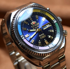 Japan Orient KING DIVER Watch Automatic watch KD 21 JEWELS Original Purple Dial picture