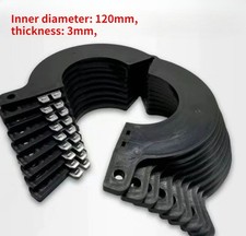 10pc Bucket Pin Shim Kit 120mm for Excavator Skid Steer 3mm Thickness Detachable picture