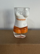 RARE Vintage 1980s HOOTERS Girl Shapely Shot Glass Sport Bar Restaurant Original picture