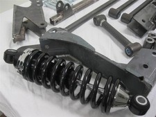 1964-1970 Ford Mustang Rear Parallel 4 Link Kit + Panhard Bar & Coil Overs 250# picture