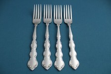 Oneida Deluxe MOZART Dinner Forks (Set of 4) Stainless 7 1/4