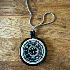 Swatch PUK104 Pop Pocket Watch Black Dial Olympics 1996 Swiss Made PUK104 picture
