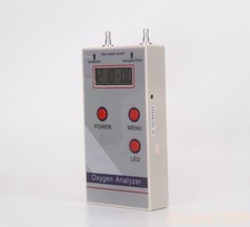 Ultrasonic Oxygen Analyzer O2 Concentration Purity Tester LCD Backlit Display picture