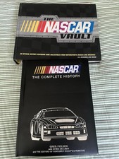 Lot Of 2 NASCAR Books History Of NASCAR And The Vault Good Condition picture