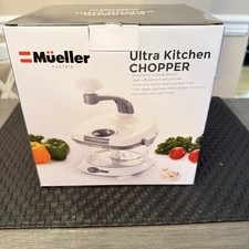 Mueller Ultra Heavy Duty Vegetable Kitchen Chopper Open Box Unused Hand Operated picture