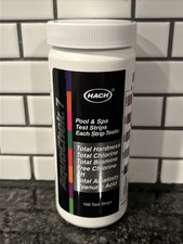 AquaChek 551236 Silver 7-in-1 Test Strips - 100 Strips. EXP : 8/28  picture