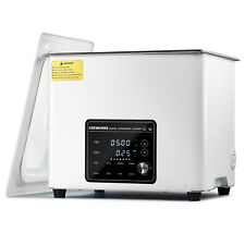 CREWORKS 10L Quiet Ultrasonic Cleaning Machine with 300W Heater & Timer for Home picture
