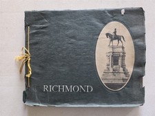 Richmond Virginia Antique Book Portfolio of Photographs 1902, 24 Photogravures picture
