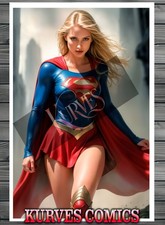 SUPERGIRL V4 | NICE | SINGLE COVER PRINT | KURVES COMICS picture